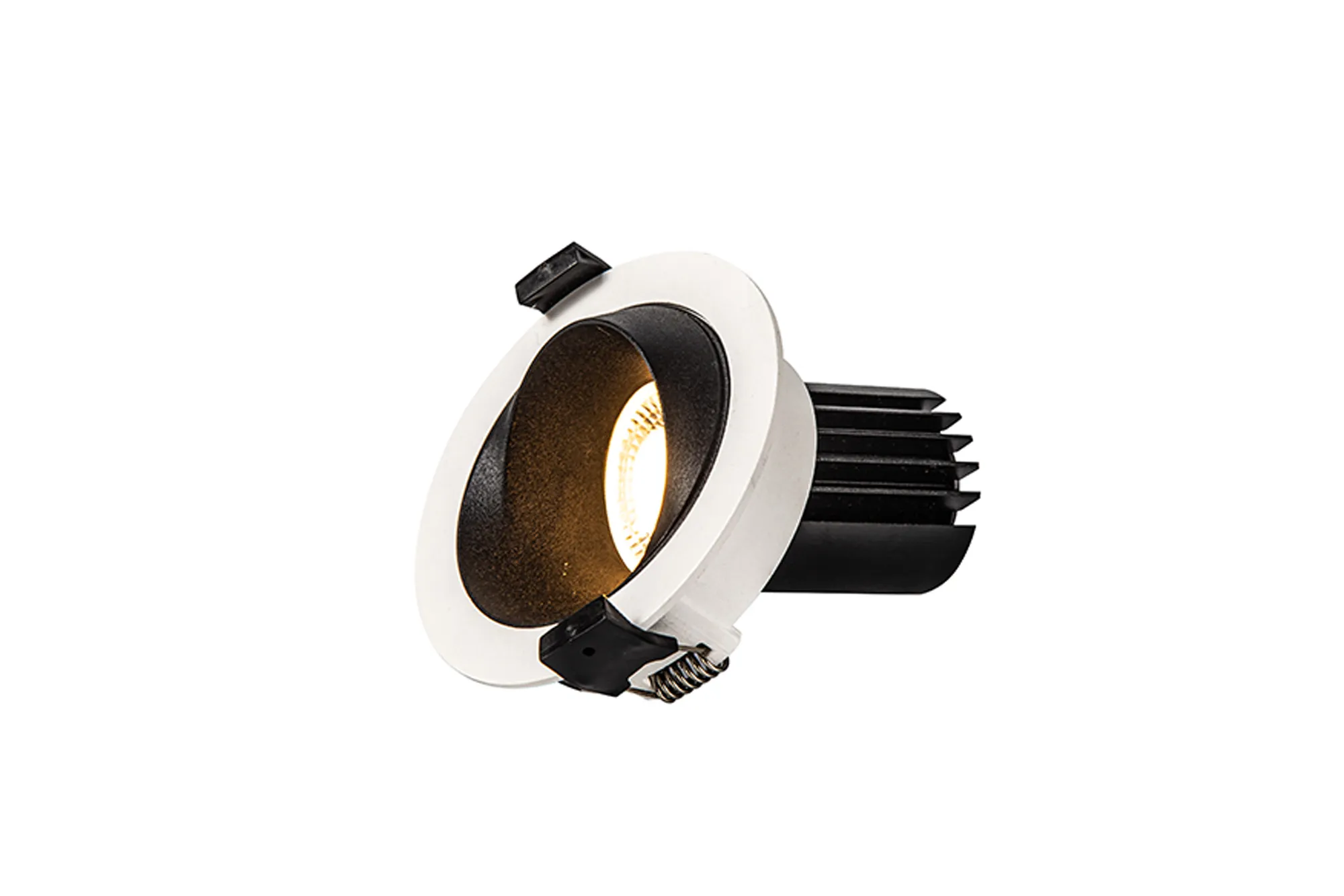 DM202429  Bonia 12 Tridonic Powered 12W 2700K 1200lm 12° CRI>90 LED Engine White/Black Fixed Recessed Spotlight, IP20